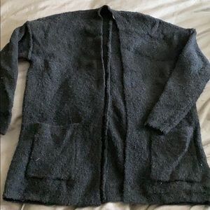 Free People Stretch Boucle Cardigan with Pockets